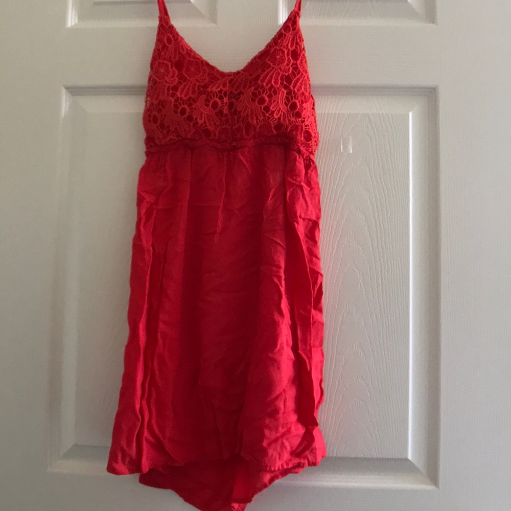 Red dress